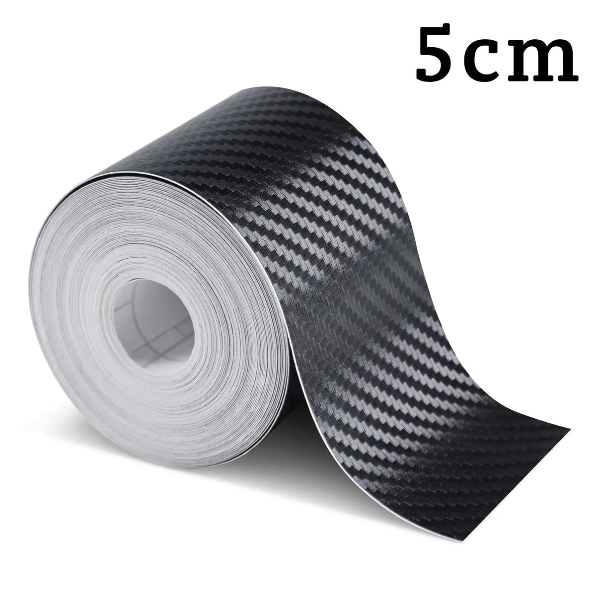 1-5m Nano Carbon Fiber Car Tape Sticker Door Mirror Paste Protector Strip DIY Protection Protective Film Waterproof Adhesive