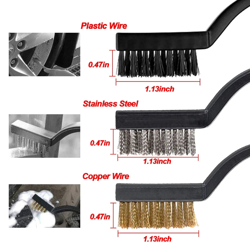 New Car Cleaning Kit Scrubber Drill Detailing Brush Set Air Conditioner Vents Towel Polisher Car Auto Detailing Tools