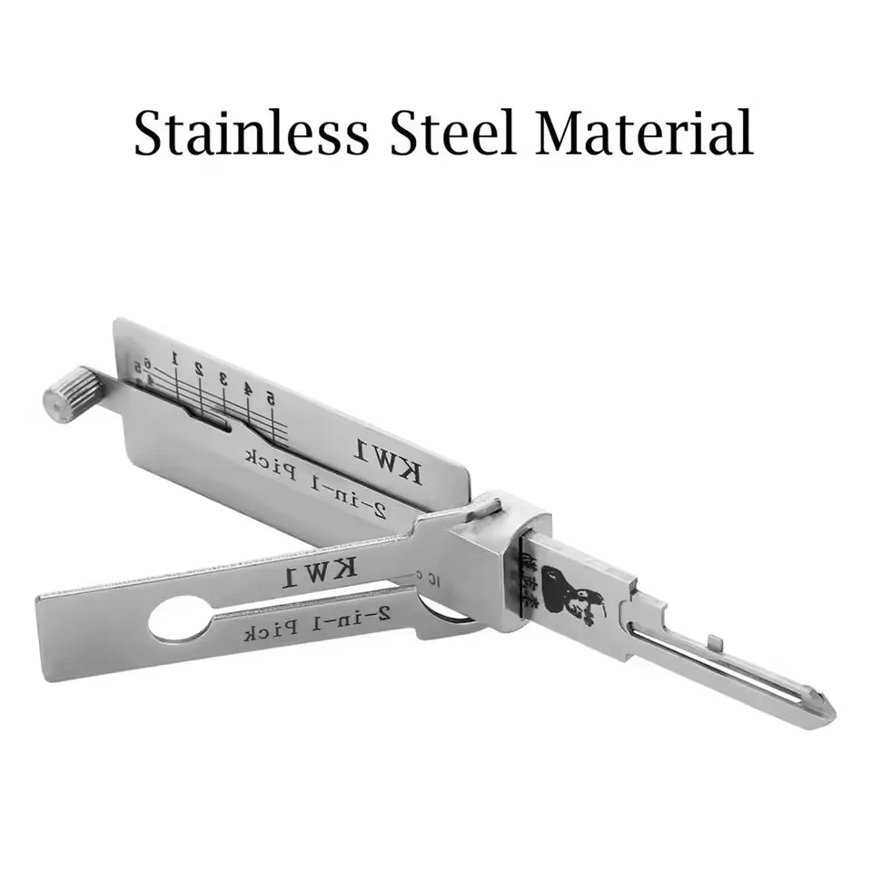 Professional Locksmith Lishi 2 in 1 Tool SC4 SC1 SS001 Pro SS002 Pro SS002R R52 KW1 KW5 Tools for Home Door Civil KEY