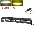 Grill Led Light for Car Led Bar Universal Driving Fog Fog Lights 4x4 Offroad Spotlights 12-36V Led Work Lights for Motorcycle