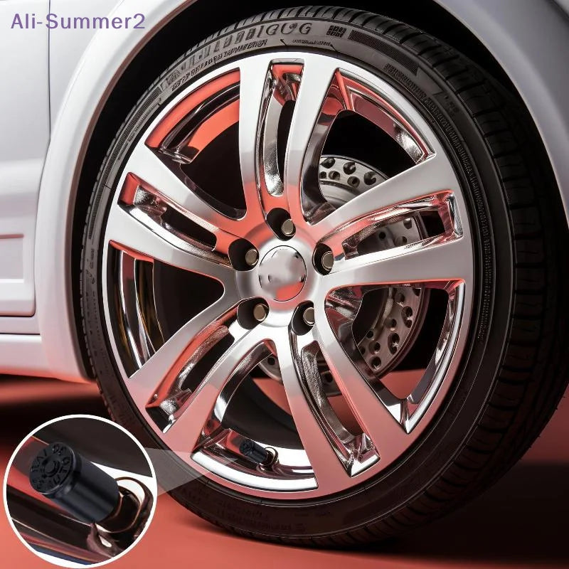{Summer2} 4Pcs Bullet Shell Tire Valve Stem Caps Aluminum Alloy Car Air Stem Cap For Cars SUV Trucks Bikes Motorcycles Bicycles